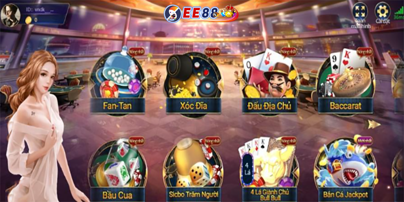 EE88 com - Sân chơi game bài 3D không thể bỏ lỡ cho dân cược thủ